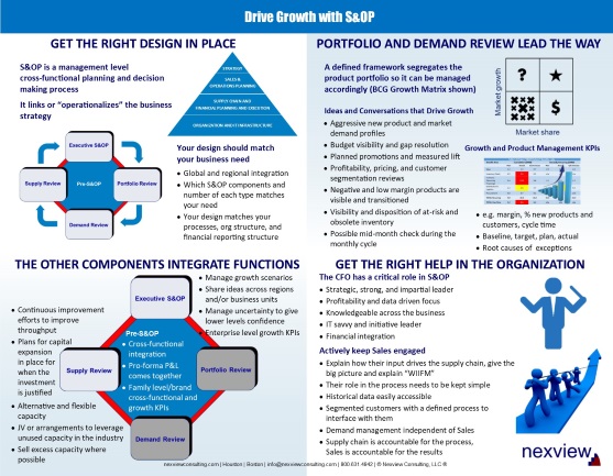 Drive Growth With S Op Nexview Consulting S Op Consulting